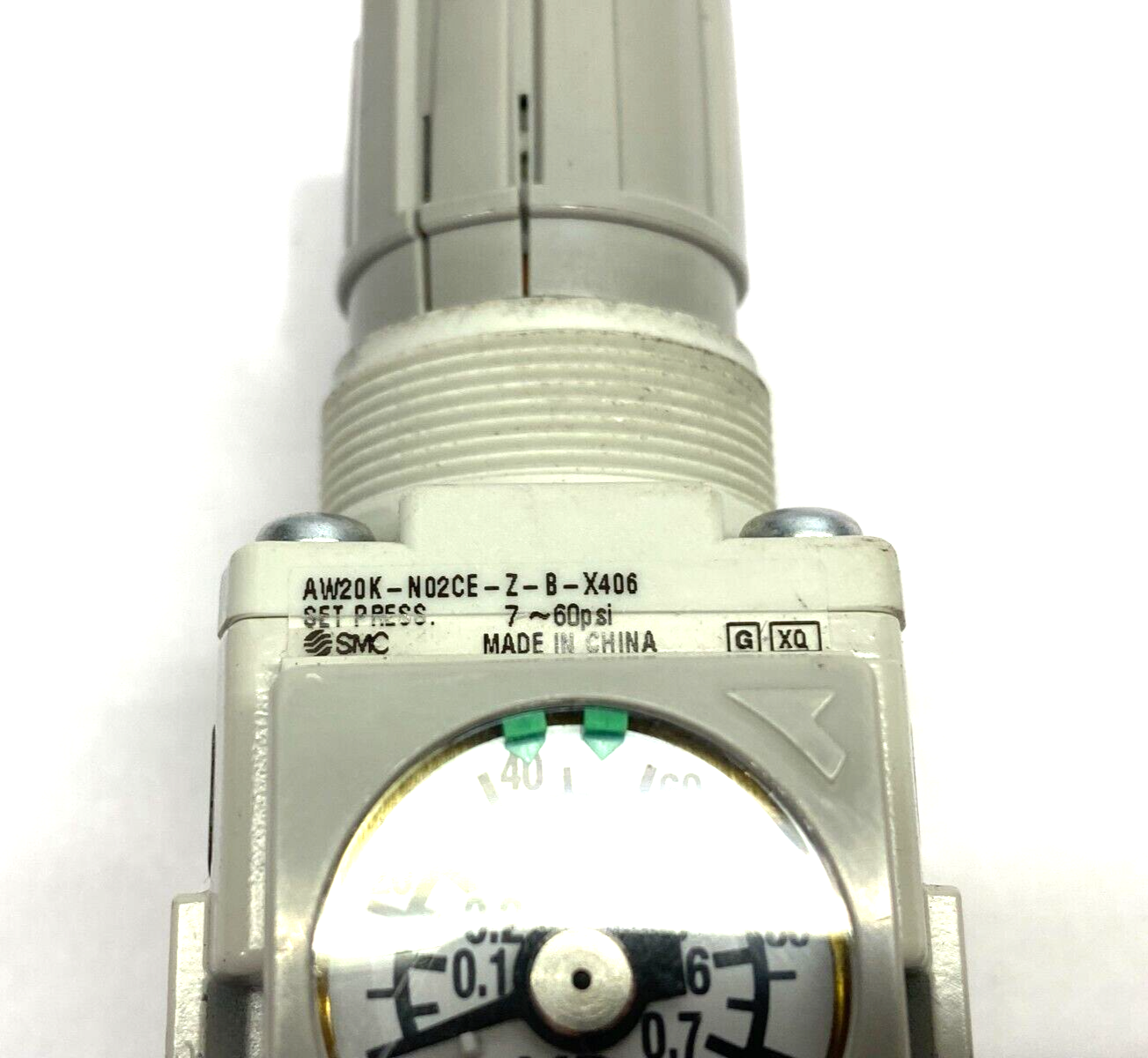 SMC AW20K-N02CE-Z-B-X406 Modular Filter Regulator 7-60psi - Maverick Industrial Sales