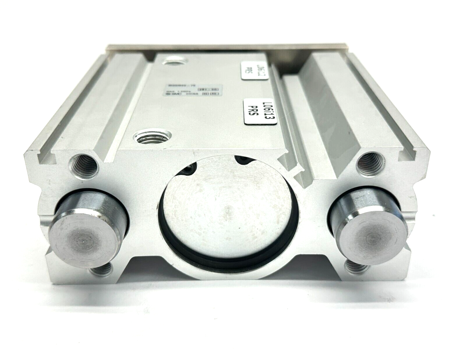 SMC MGQM50-75 MGQ Guided Cylinder w/ Slide Bearing 50mm Bore 75mm Stroke - Maverick Industrial Sales