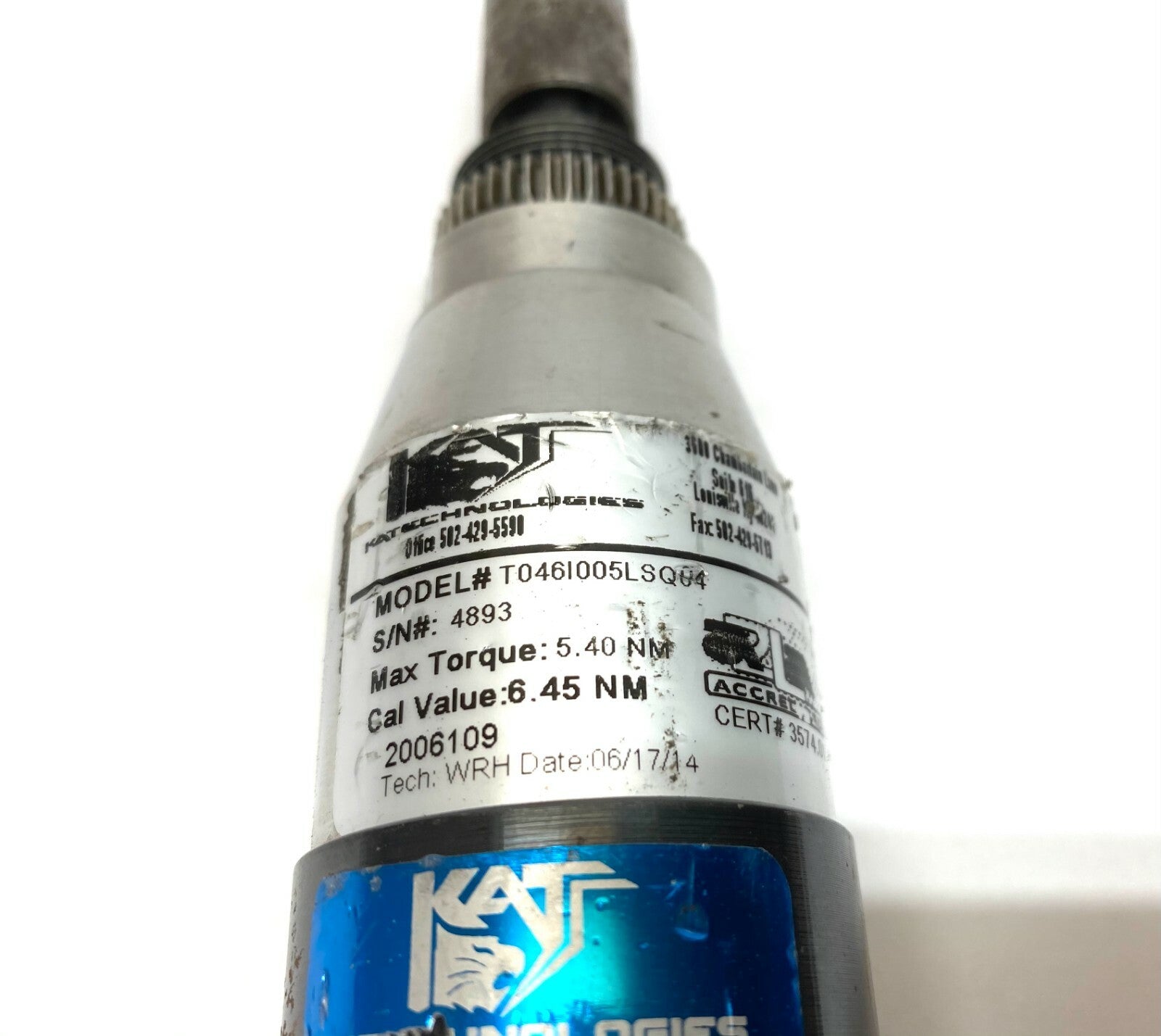 CP Techmotive T046I005LSQ04 DC Torque Tool Nut Runner - Maverick Industrial Sales