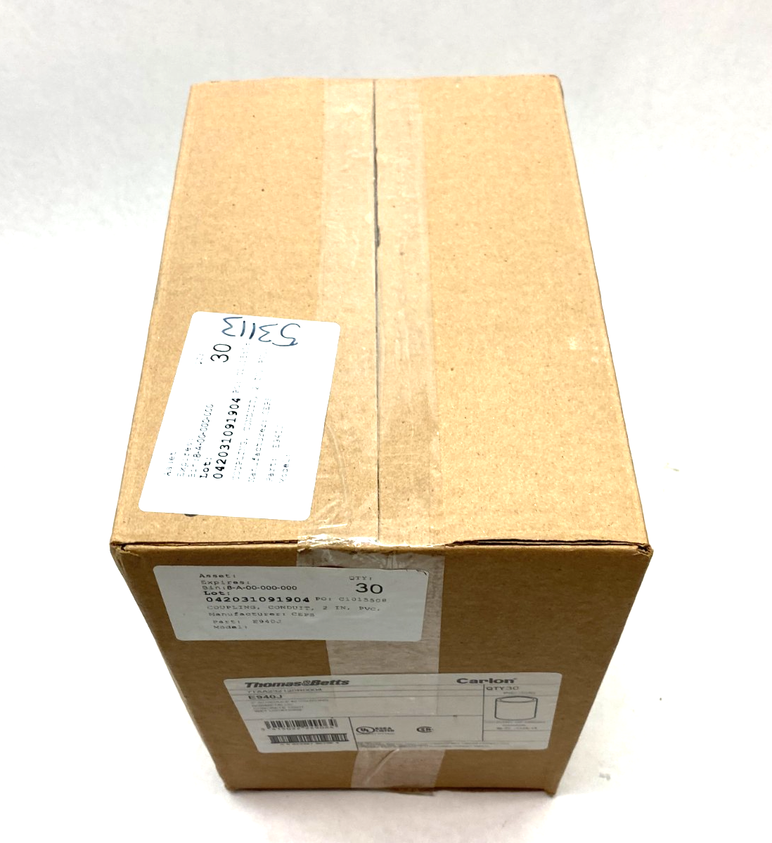 Thomas & Betts E940J Carlon Schedule 40 Pipe Coupling 2" Nonmetallic BOX OF 30 - Maverick Industrial Sales