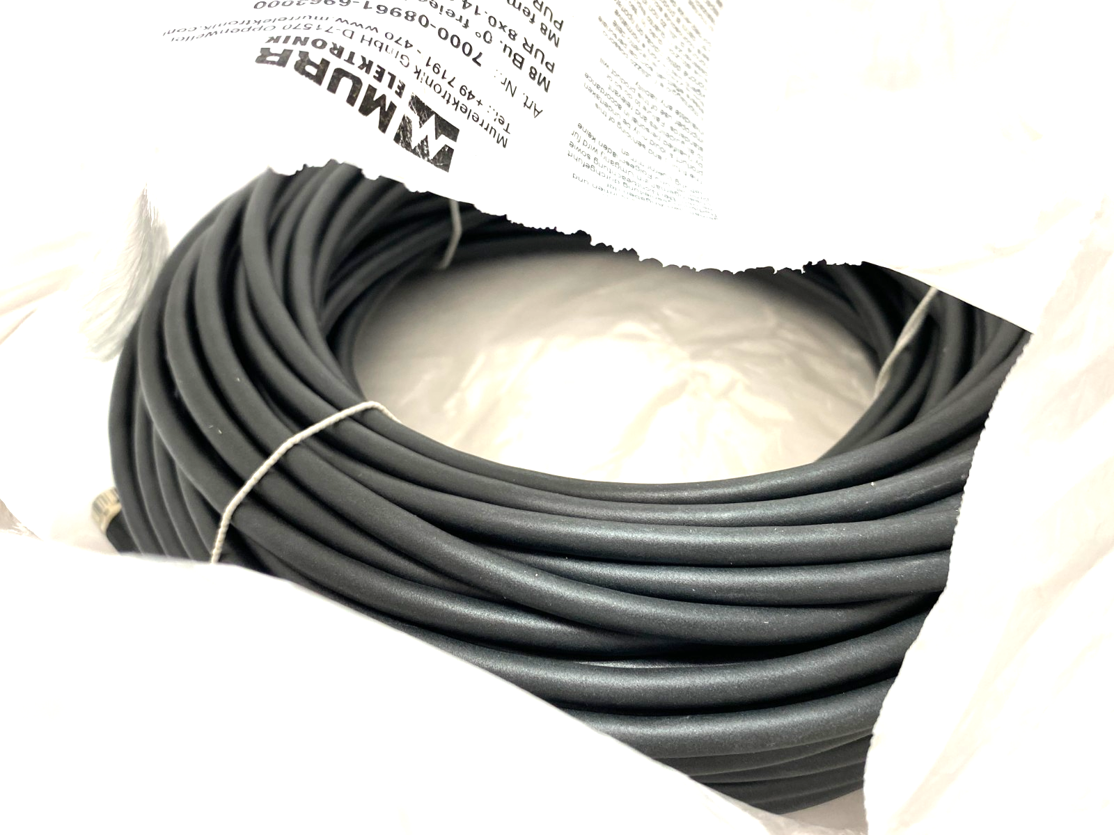 Murrelektronik 7000-08961-6963000 Single Ended Female 0° Cordset 30m M8 8-Pin - Maverick Industrial Sales