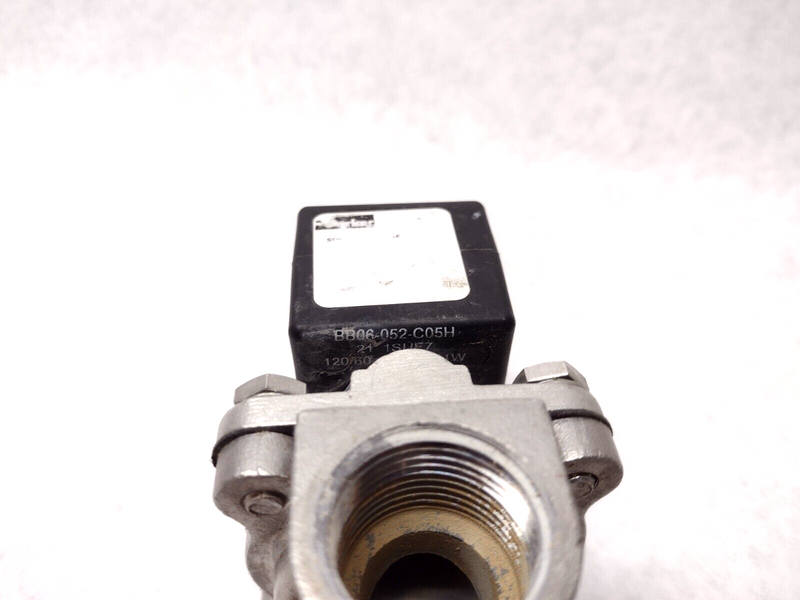 Parker 12F23O6148ACF 3/4" Gold Ring N.O. Pilot Operated Solenoid Valve Stainless - Maverick Industrial Sales