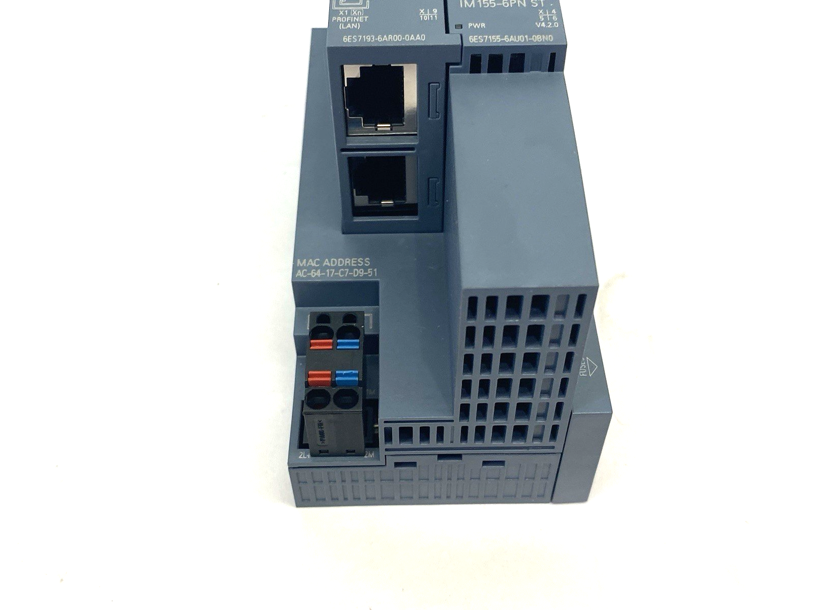 6ES7155-6AU01-0BN0 | Siemens SIMATIC ET 200SP Interface Mod. w/ 6ES7193-6AR00-0AA0 - Used - Maverick Industrial Sales