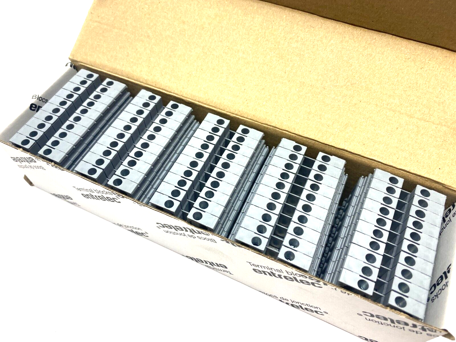 ABB Entrelec 1SNA115116R0700 Feed-Through Modular Terminal Block Gray BOX OF 50 - Maverick Industrial Sales