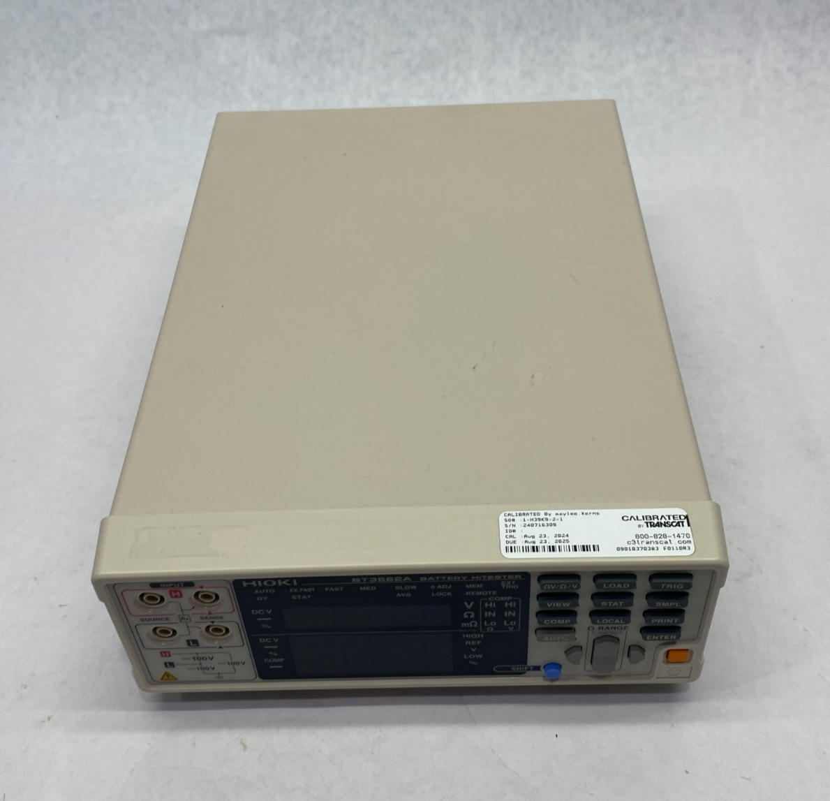 BT3562A | Hioki Precision Battery HiTester - Used - Maverick Industrial Sales