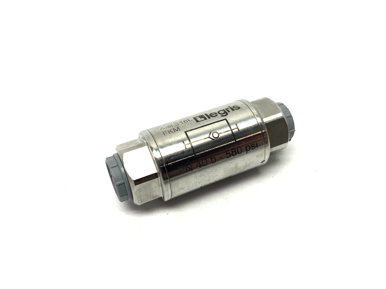 48951414 | Legris Dixon Uni-Directional Check Valve 1/4" NPT Female Ends 316 SS - New – Open box - Maverick Industrial Sales