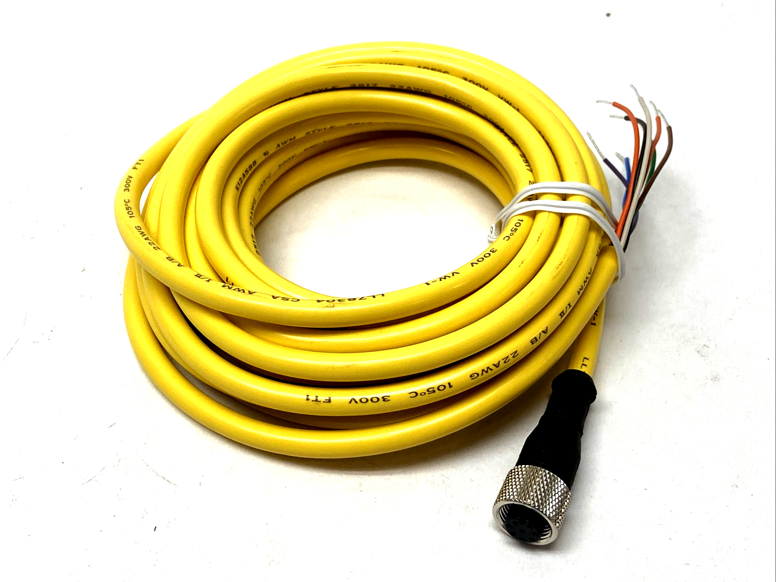 Banner QDE-815D Single-Ended Cordset 8-pin Straight Female 70883 - Maverick Industrial Sales