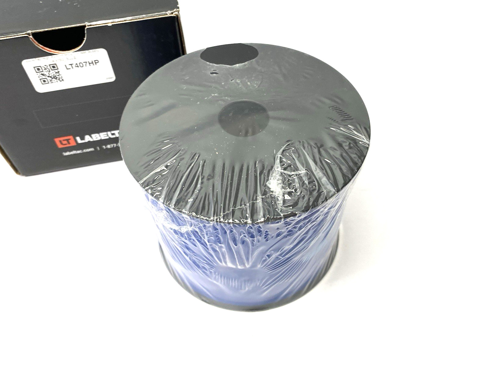 LT407HP | LabelTac Pro Model High Perf. 10 Year Vinyl Label, Blue, 4" x 150' Roll - New – Open box - Maverick Industrial Sales