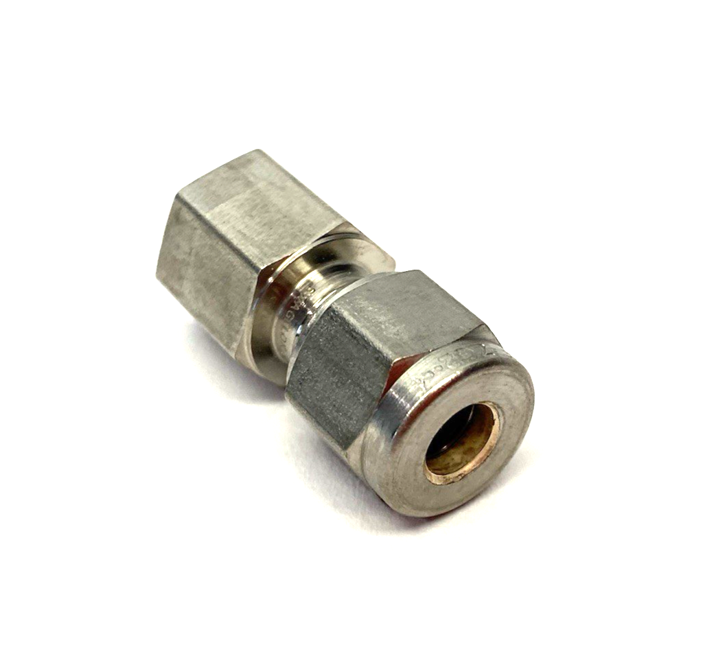 SS-6M0-7-2 | Swagelok Stainless Steel Tube Fitting 6 mm Tube OD x 1/8" Female NPT - New – Open box - Maverick Industrial Sales
