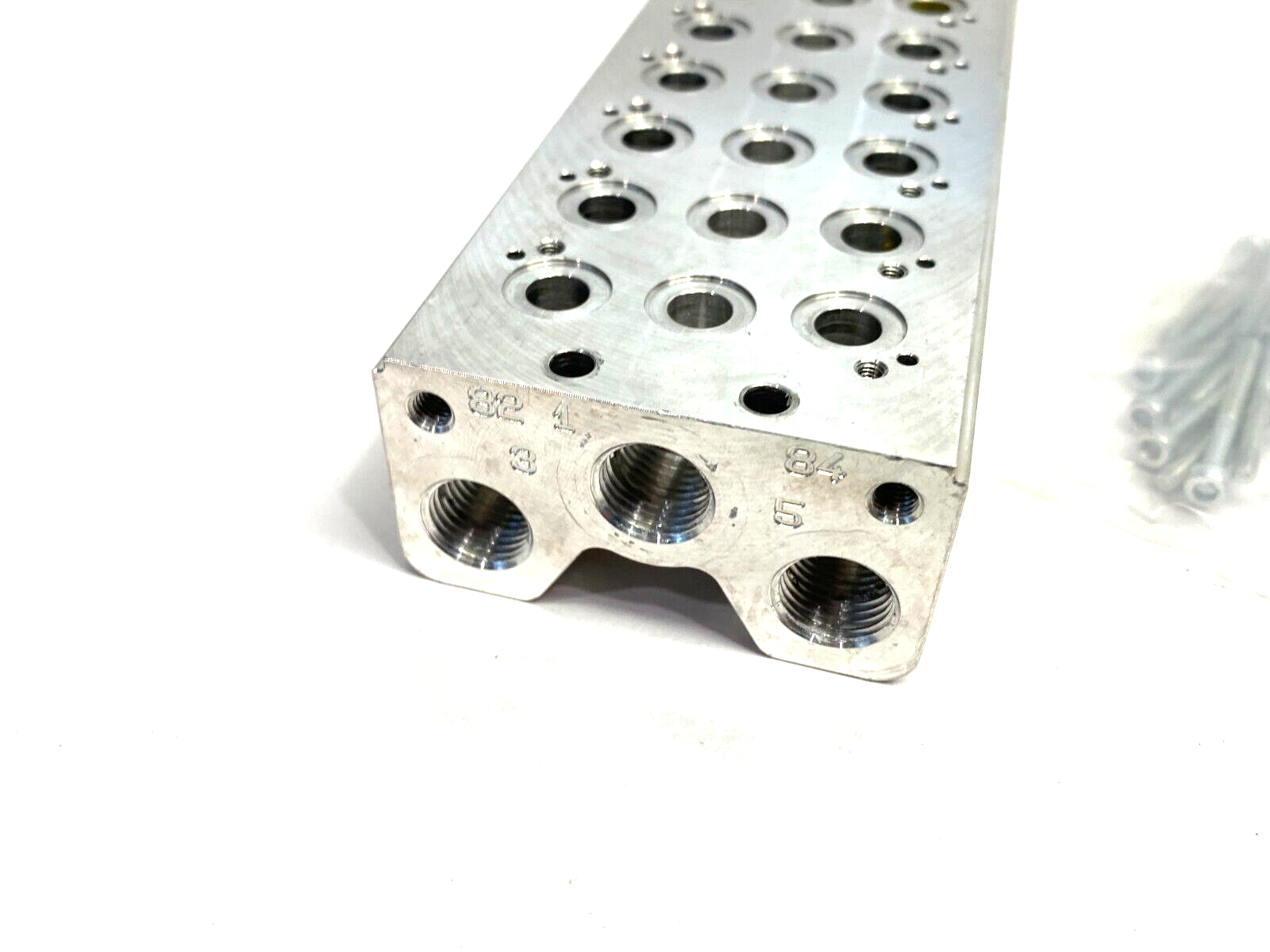 Bosch Rexroth 1825503897 Pneumatic Manifold Assembly Plate 6-Station - Maverick Industrial Sales