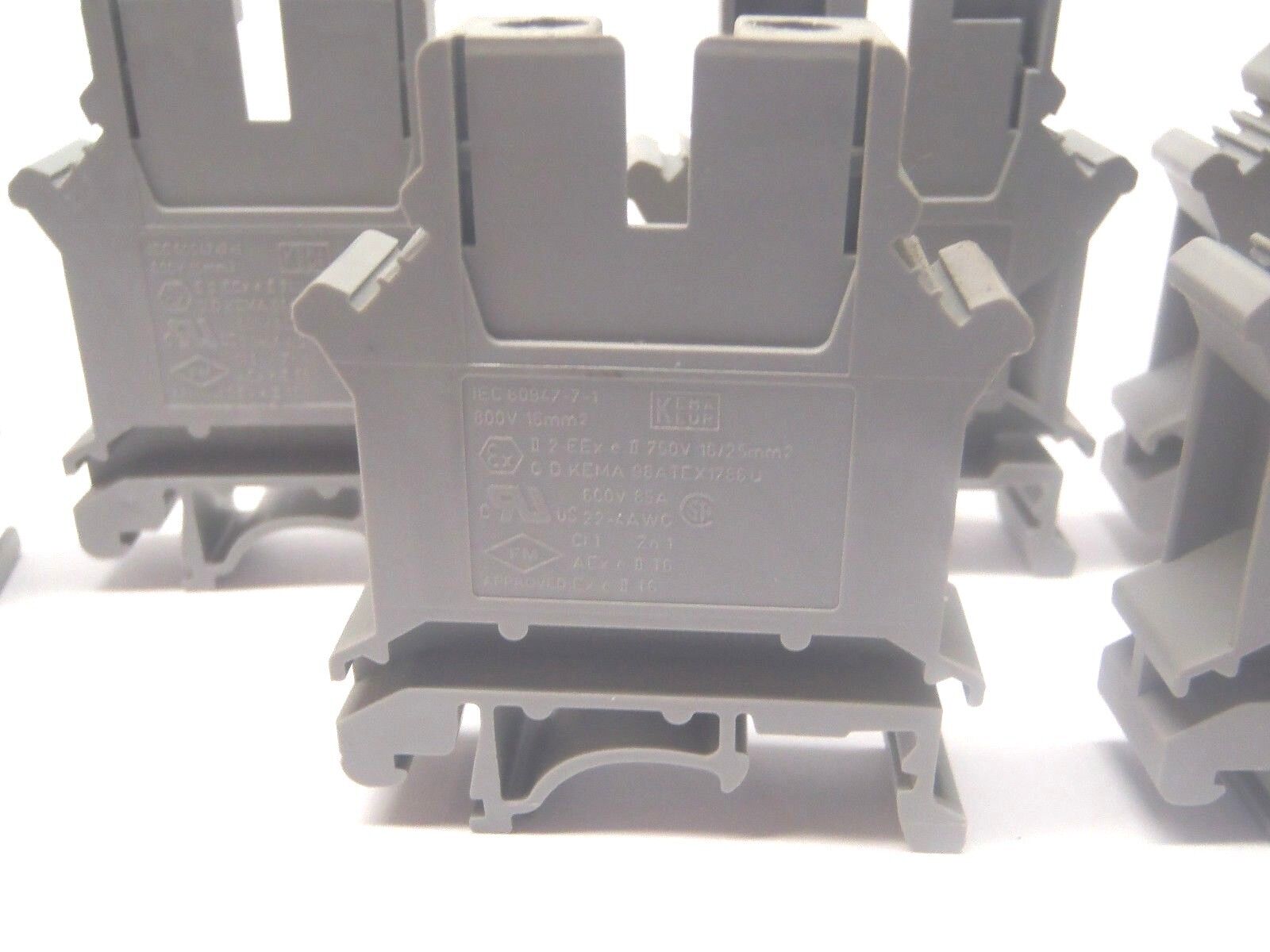 Phoenix Contact UK16N Screw Contact Terminal Block 800V LOT OF 10 - Maverick Industrial Sales