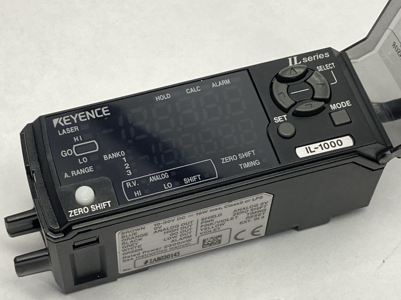 IL-1000 | Keyence Analog Laser Sensor Amplifier Main Unit 10-30VDC - Used - Maverick Industrial Sales