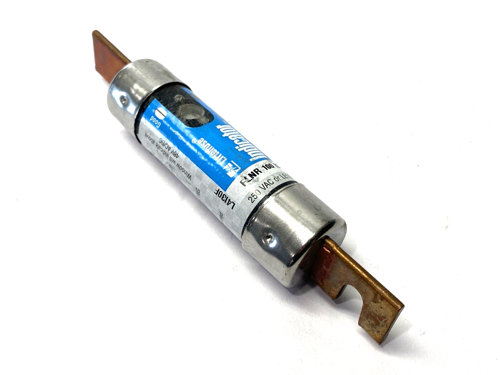 Littelfuse FLNR100ID Time Delay Indicator Fuse Class RK5 250V 100A - Maverick Industrial Sales