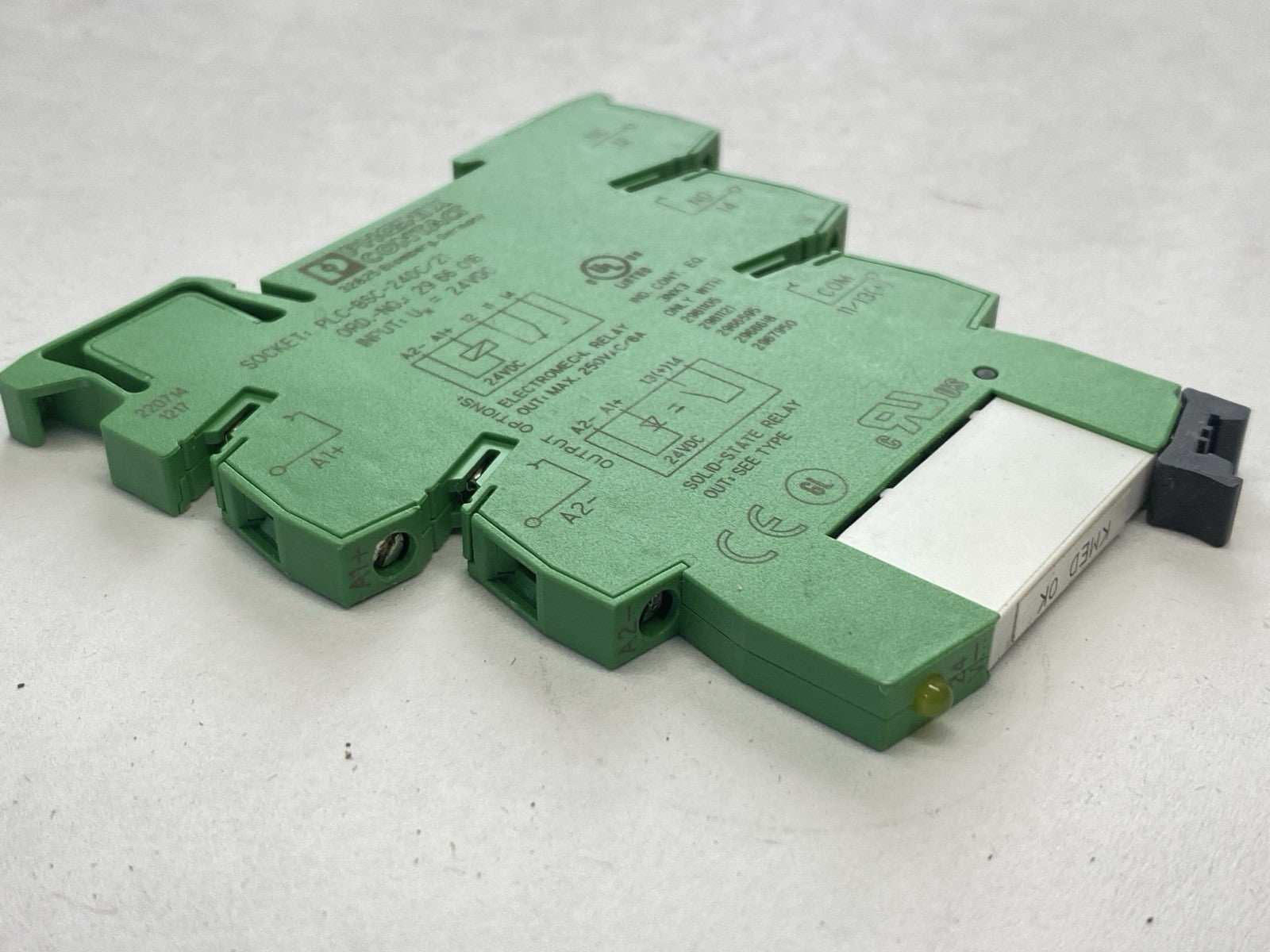 Phoenix Contact REL-MR- 24DC/21AU Relay 2961121 PLC-BSC-24DC/21 2966016 LOT OF 3 - Maverick Industrial Sales