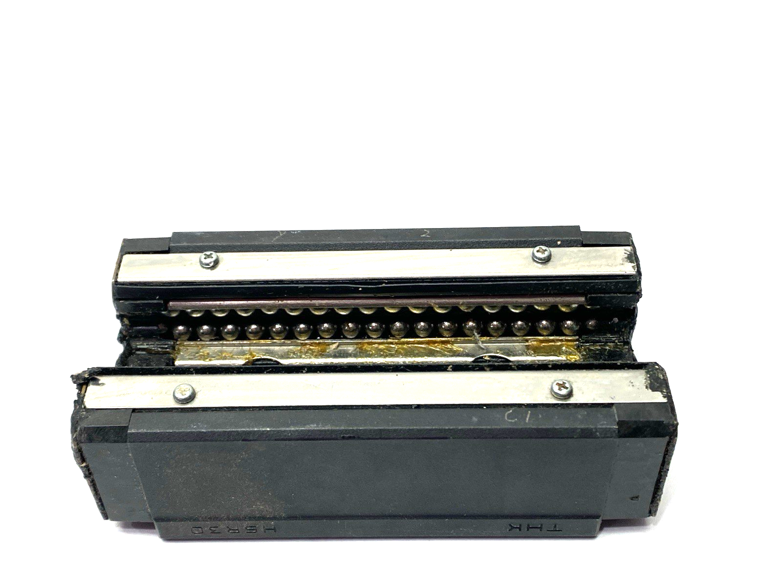 HSR30LR1SS | THK Linear Guide Block 45mm H 60mm W DAMAGED END SEAL SHELFWARE - New – Open box - Maverick Industrial Sales