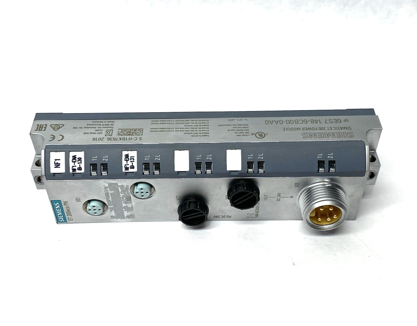 6ES7148-6CB00-0AA0 | Siemens SIMATIC DP ET200eco PN, Power Distributor DC24V - Used - Maverick Industrial Sales