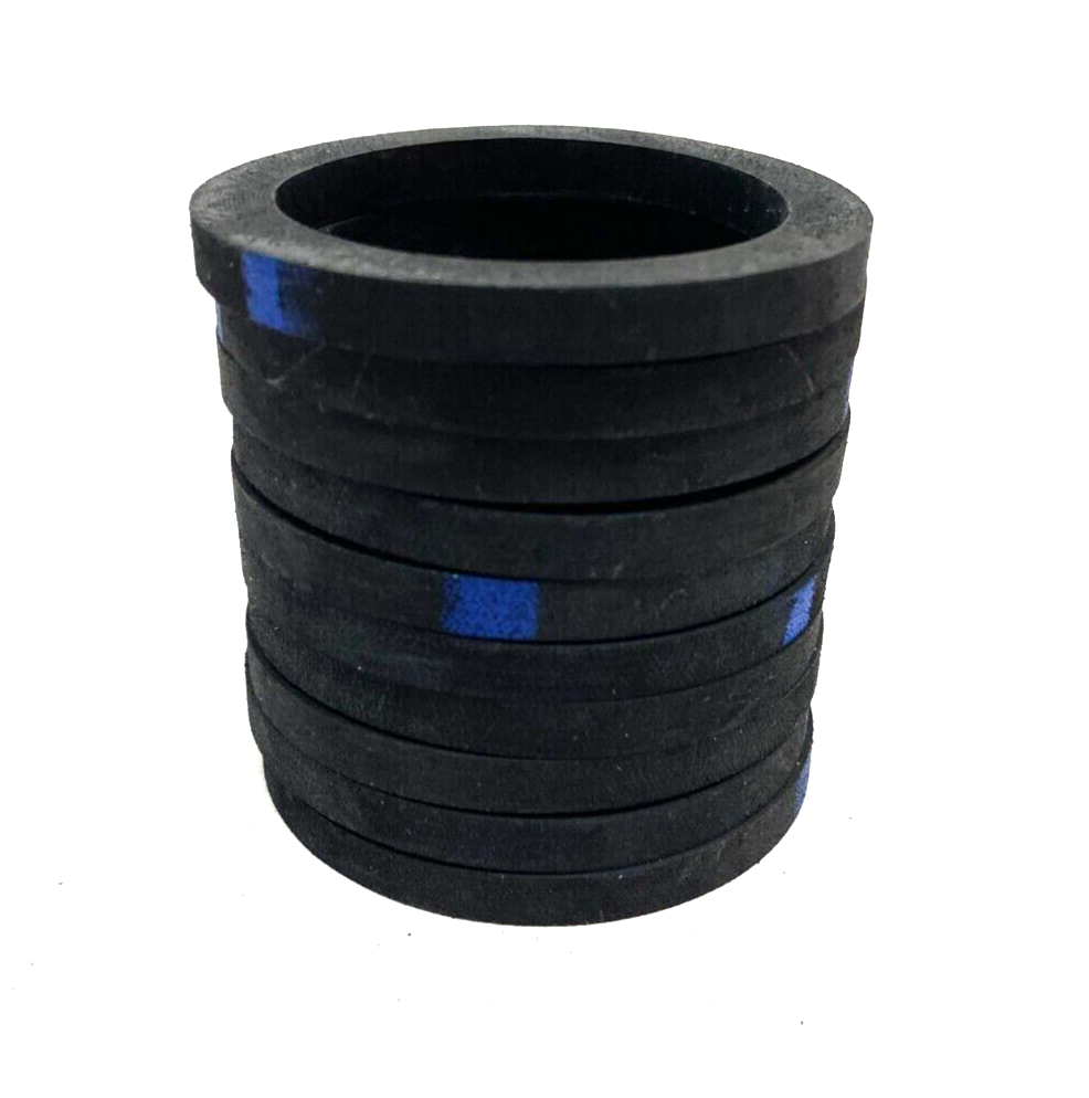 5345K15 Oil-Resistant Buna-N Gasket for Hose Couplings 2" ID 2.63" OD PKG OF 10 - Maverick Industrial Sales