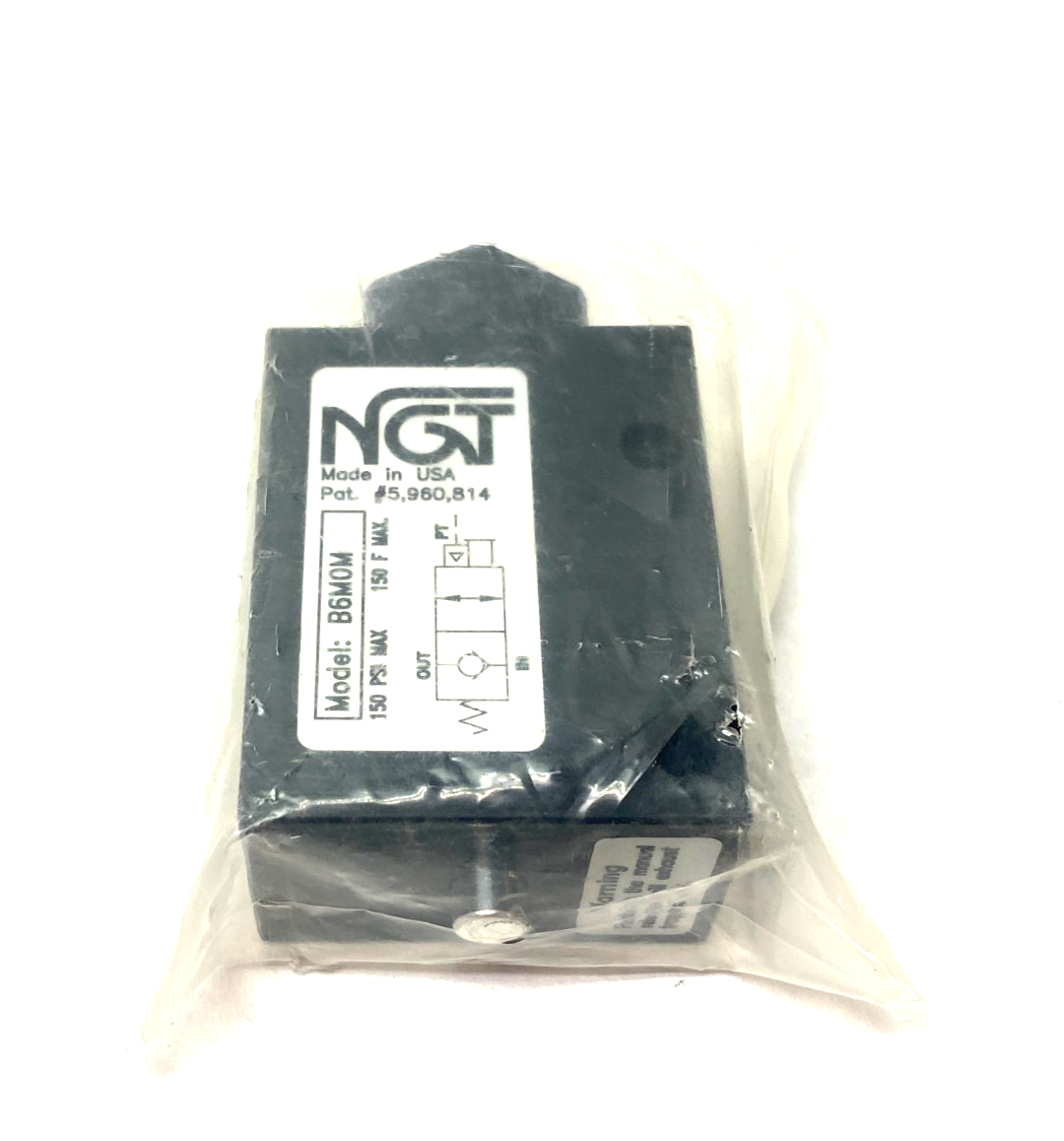 NGT B6M0M Check Valve, Manual Release 150psi Max - Maverick Industrial Sales