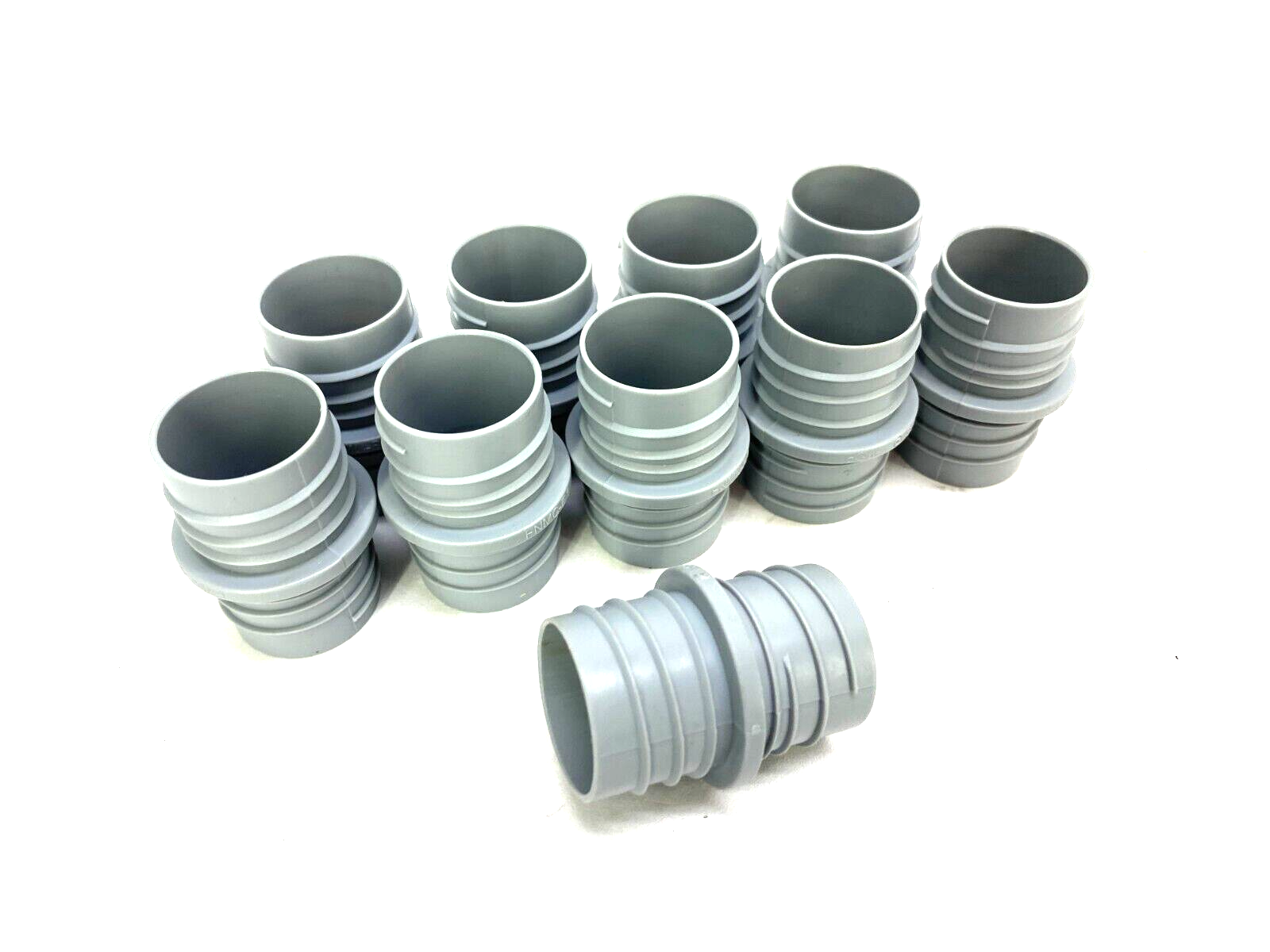 9106K92 Flexible Conduit Twist-In Male Connector 3/4" Gray Plastic LOT OF 10 - Maverick Industrial Sales