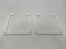 Hoffman F44 Joining Plates 4" x 4" White LOT OF 2 - Maverick Industrial Sales