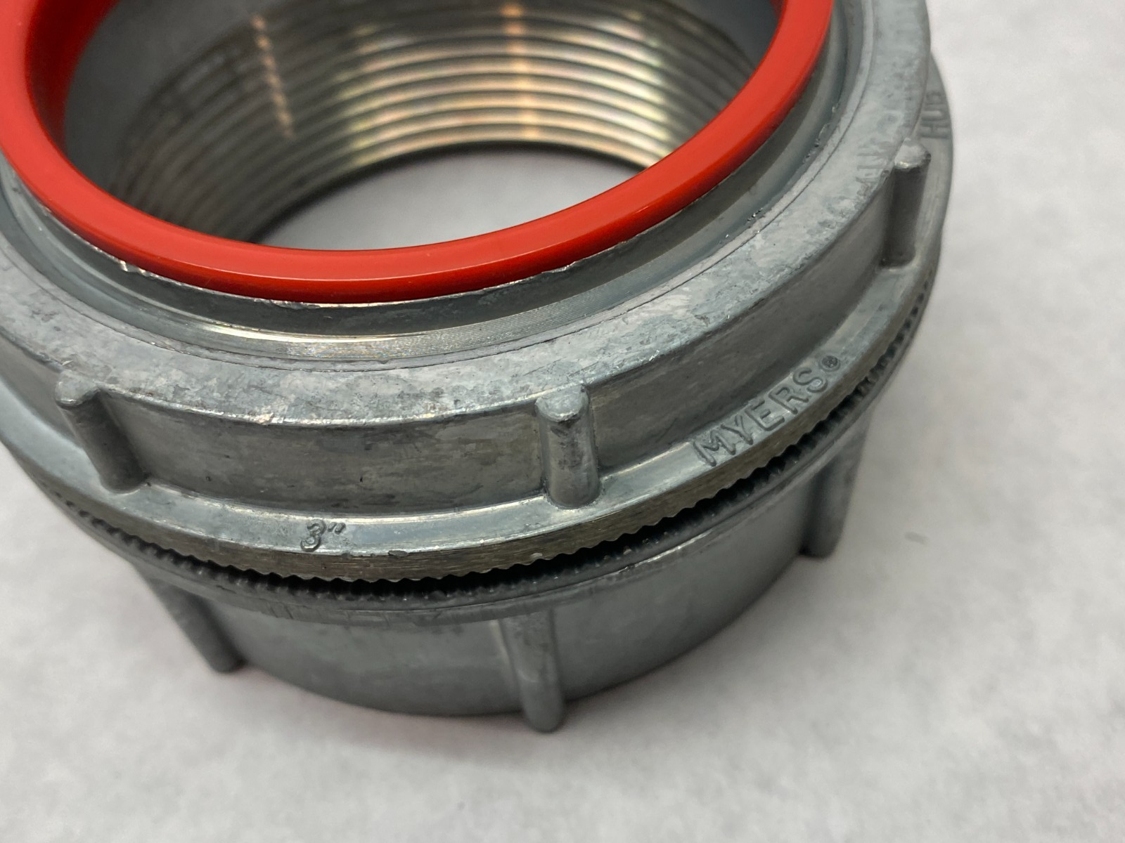 Eaton Crouse-Hinds STA-8 Myers 3" Scru-Tite Basic Conduit Hub, Aluminum - Maverick Industrial Sales