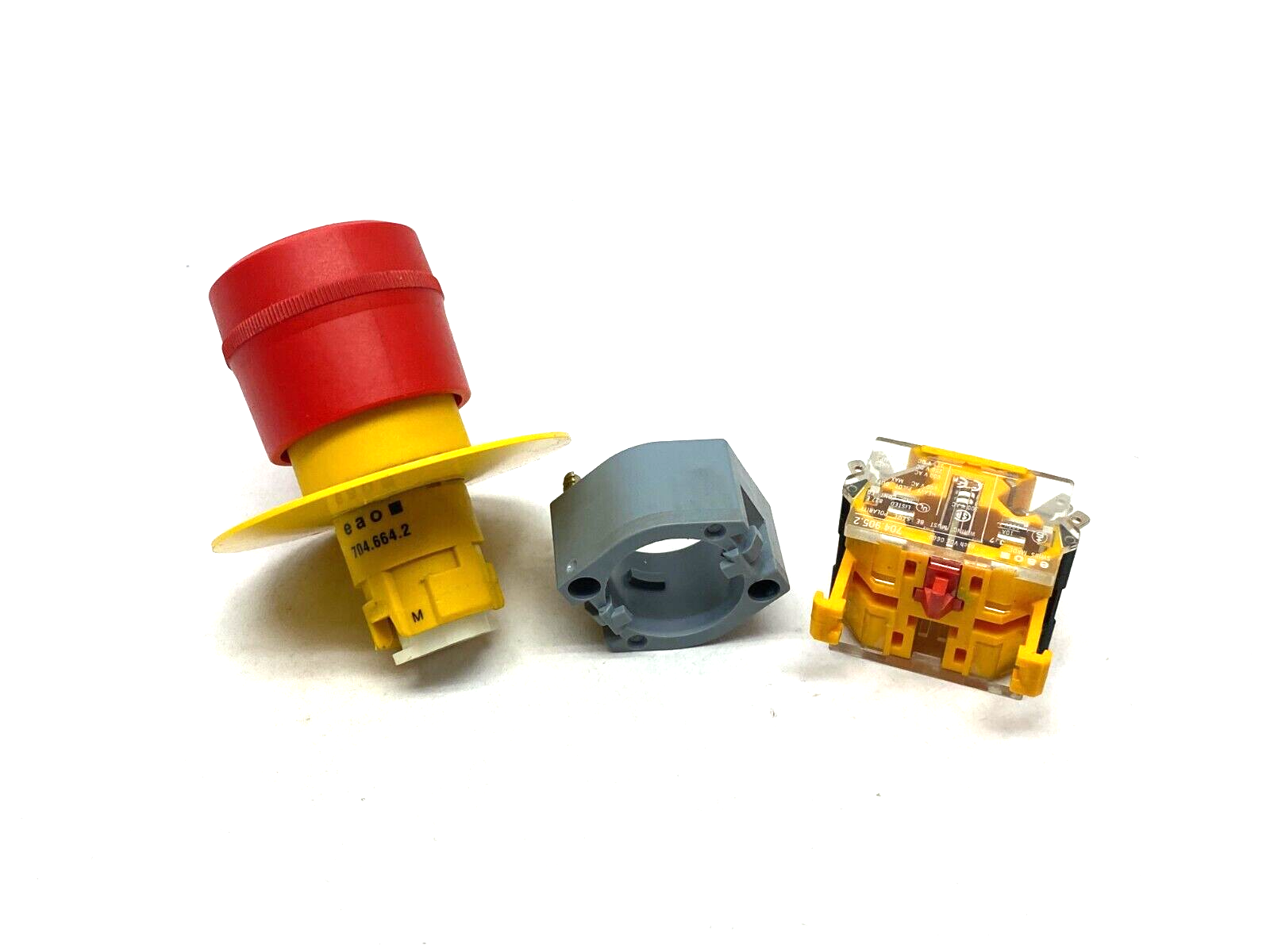 Eao 704.664.2 Emergency Stop Pushbutton Assembly Twist-Release 704.905.2 Contact - Maverick Industrial Sales