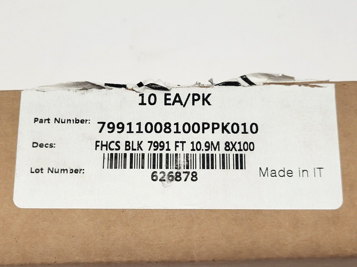 SBE Varvit 79911008100PPK010 Flat Head Cap Screw 7991FT 10.9M 8X100 LOT OF 10 - Maverick Industrial Sales