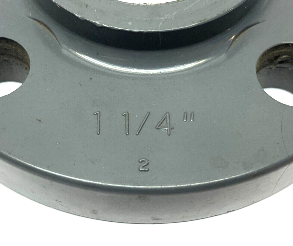 Nibco 4551-H-3 Thread Flange FPT 1-1/4" Sch 80 One-Piece Solid Design CA23700 - Maverick Industrial Sales