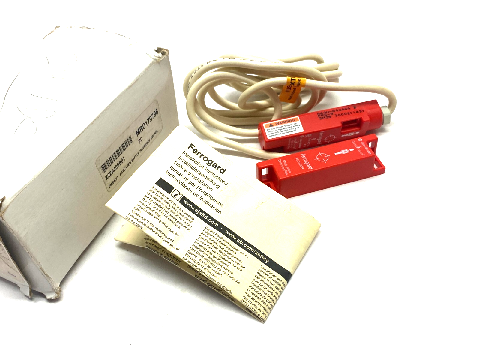 Allen Bradley 440N-G02044 Ser. B Guardmaster Ferrogard Magnetic Safety Switch - Maverick Industrial Sales