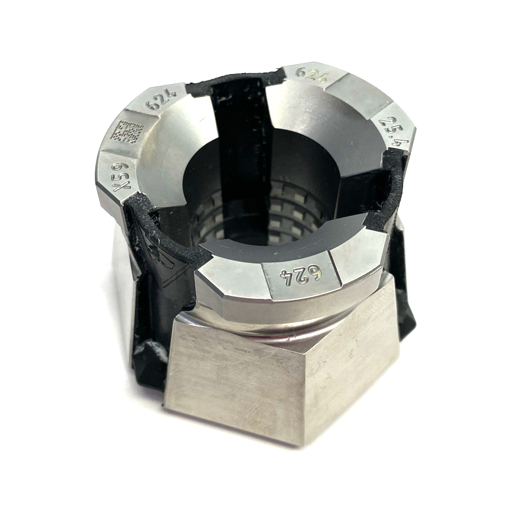 2043963 | Hainbuch Clamping Head TOP40 Round Profile 25,4mm Dia. - Used - Maverick Industrial Sales