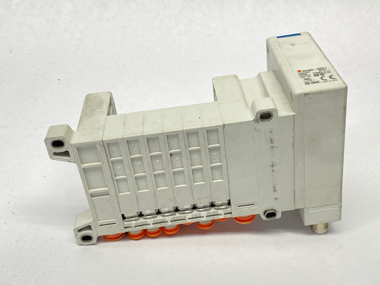 SMC VV5QC11-06C4SDA-S Pneumatic Manifold Base 6-Station EtherCAT - Maverick Industrial Sales