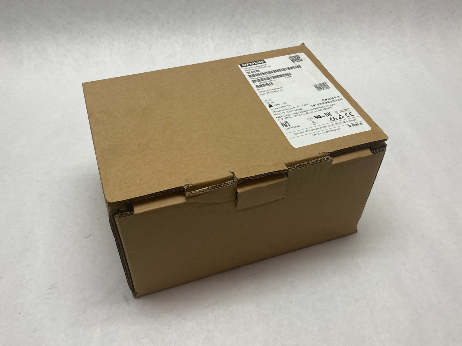 Siemens 6SL3544-0LB02-1FA0 SINAMICS CU240M PN Control Unit G110M - Maverick Industrial Sales