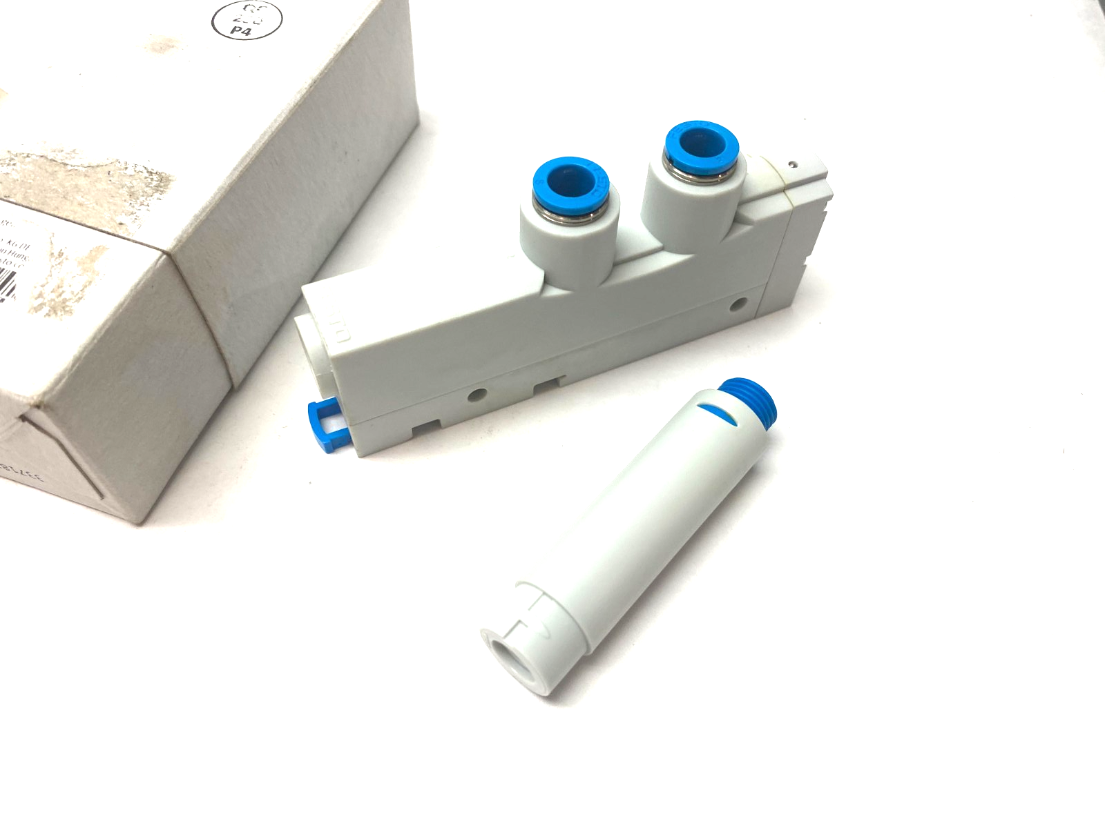 Festo VN-14-L-T4-PQ3-VQ3-RO2-B T-Shape Vacuum Generator 532649 - Maverick Industrial Sales
