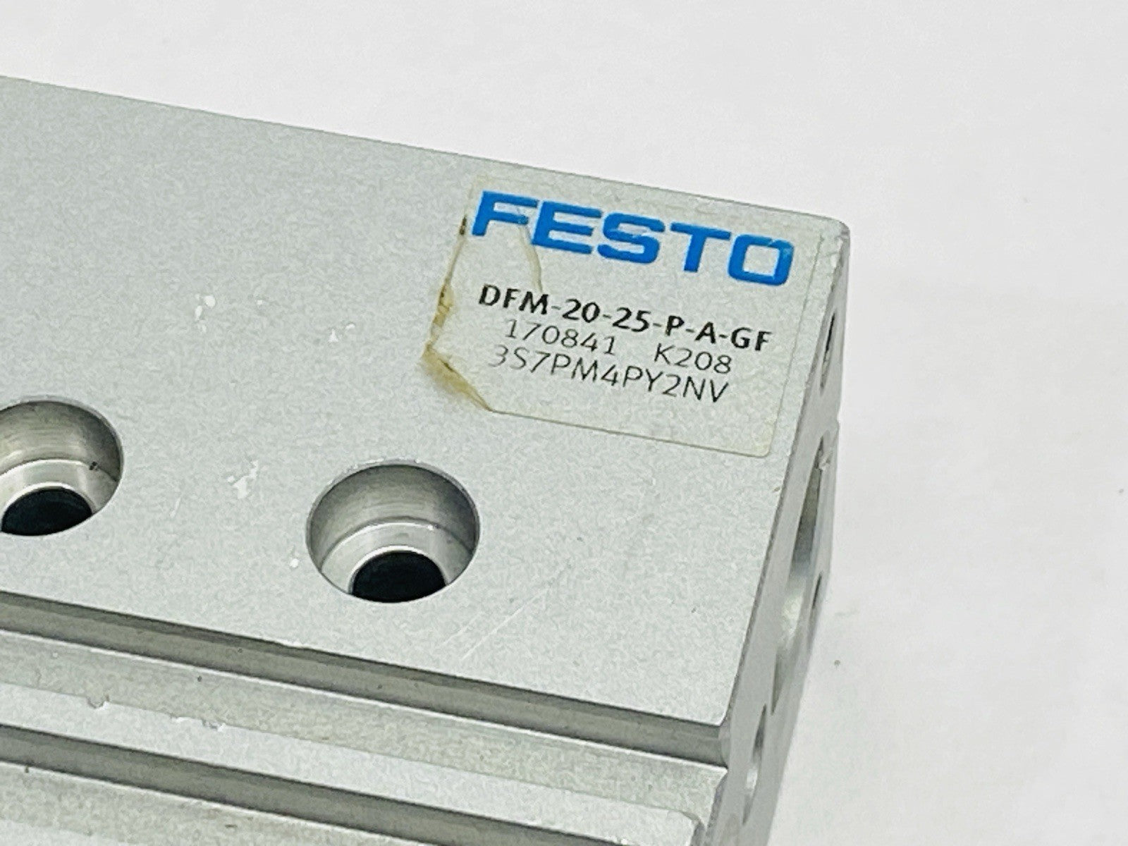 Festo DFM-20-25-P-A-GF Pneumatic Guided Drive 20mm Bore 25mm Stroke 170841 - Maverick Industrial Sales
