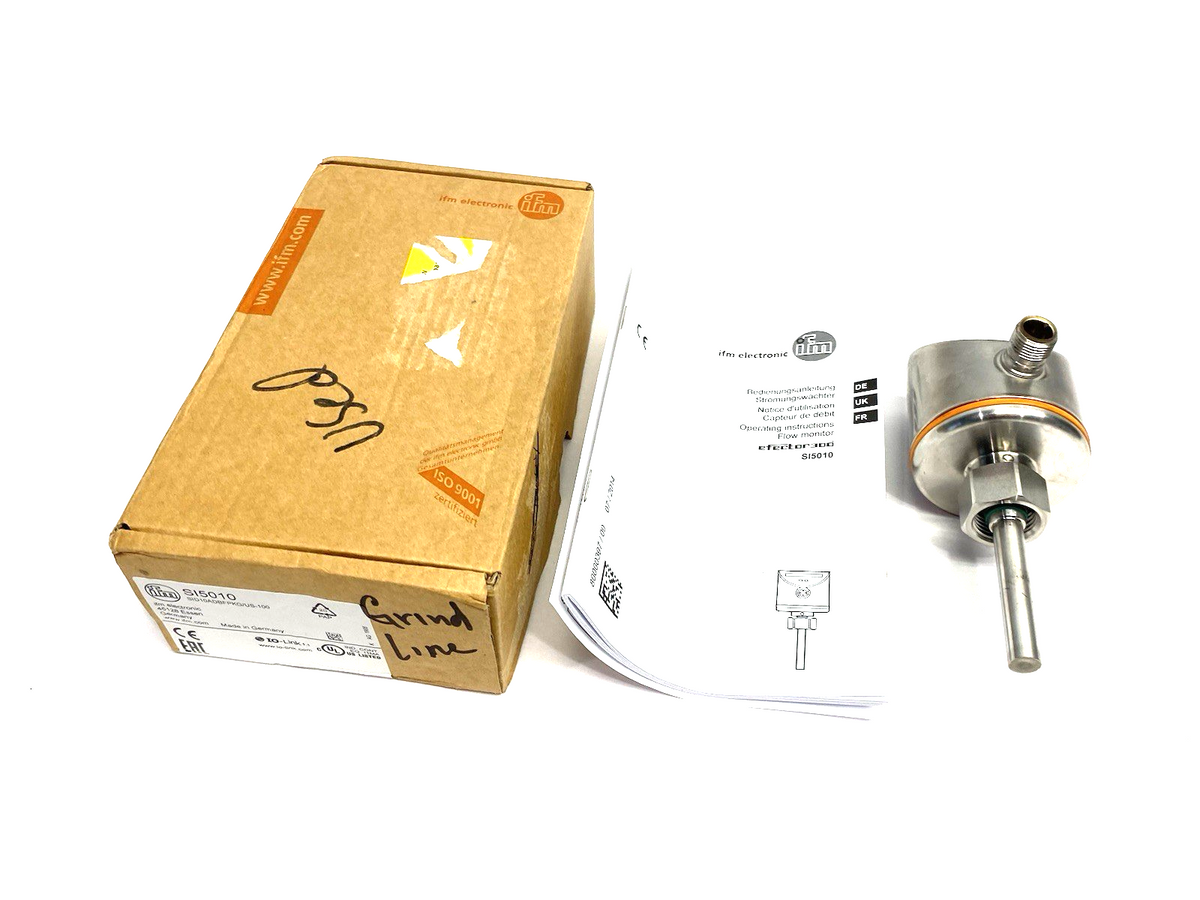 Ifm SI5010 Flow Monitor for Liquid/Gas, Bar Graph Display SID10ADBFPKG/US-100 - Maverick Industrial Sales
