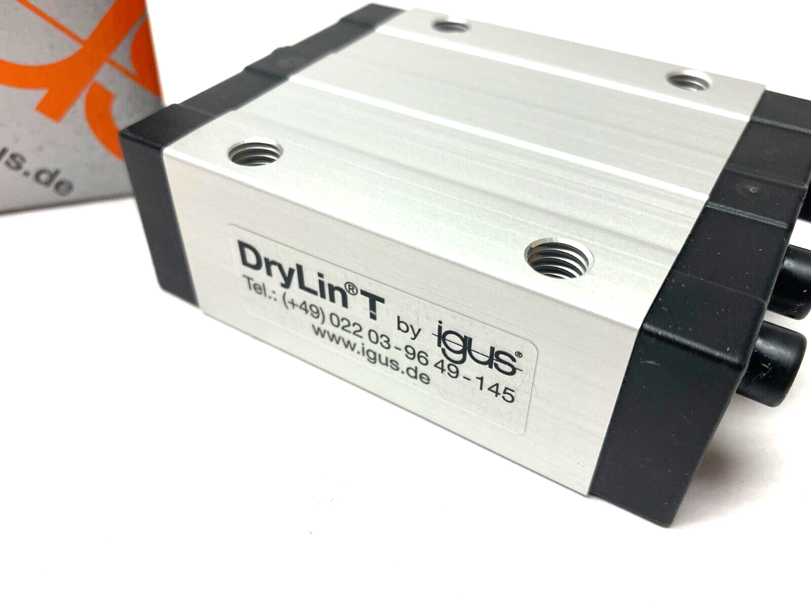 Igus TW-01-25 DryLin T Linear Guide System Standard Carriage - Maverick Industrial Sales