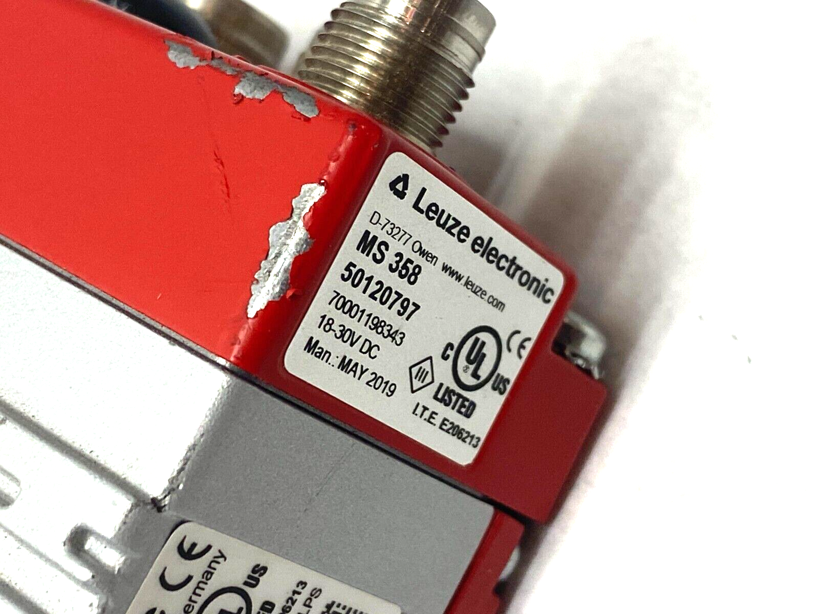 Leuze BCL 358i R1 F 100 D Stationary Barcode Reader 50120760 - Maverick Industrial Sales