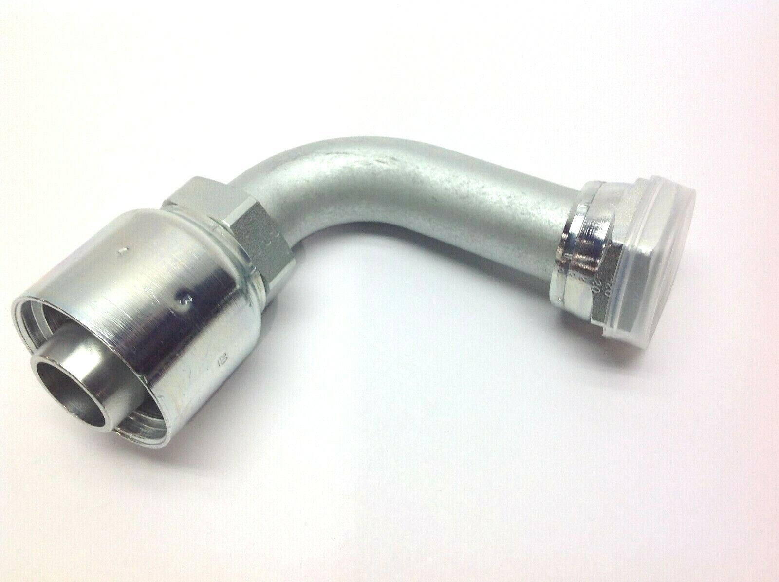 Parker 1J143-20-20 Seal-Lok 43 Series Crimp Style Fitting 90 Degree Swivel - Maverick Industrial Sales