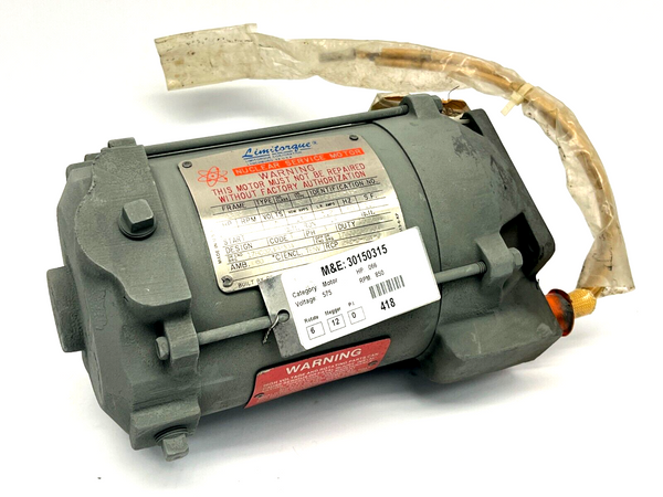 Limitorque SYZ01229-A1-TU Electric Motor .066HP 850RPM 1.2A 575V 3PH 9.5mm Shaft - Maverick Industrial Sales