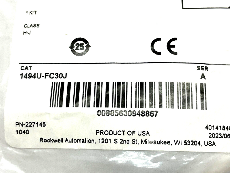 Allen Bradley 1494U-FC30J Ser. A Disconnect Switch Fuse Clip Kit - Maverick Industrial Sales