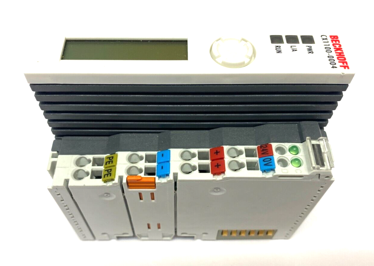 Beckhoff CX1100-0004 Power Supply and I/O Interface Unit HW 2.5 24VDC - Maverick Industrial Sales