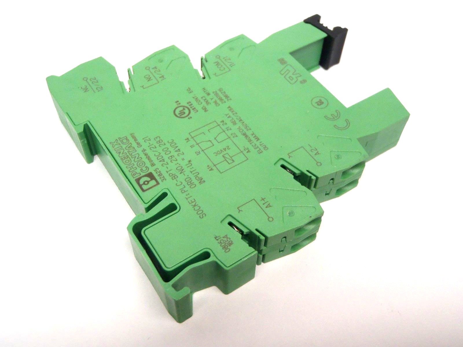 Phoenix Contact PLC-BPT-24DC/21-21 Terminal Block 29 00 283 - Maverick Industrial Sales