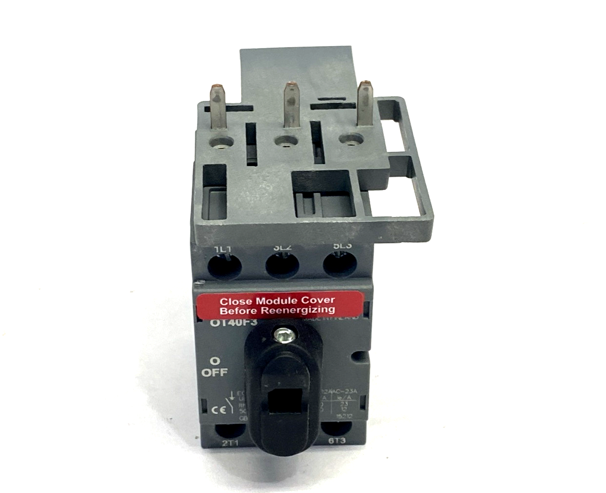 ABB OT40F3 Disconnector Switch 3P 40A 600VAC - Maverick Industrial Sales