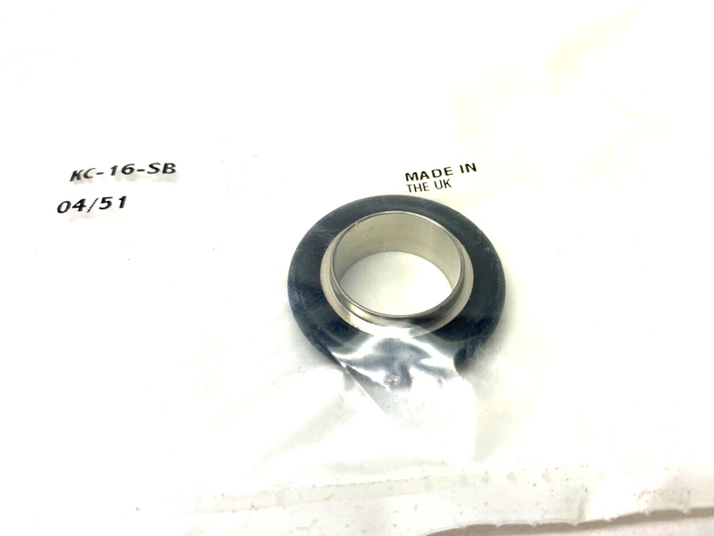 Agilent KC16SB Stainless Steel Buna-N Centering Ring Seal NW16 - Maverick Industrial Sales