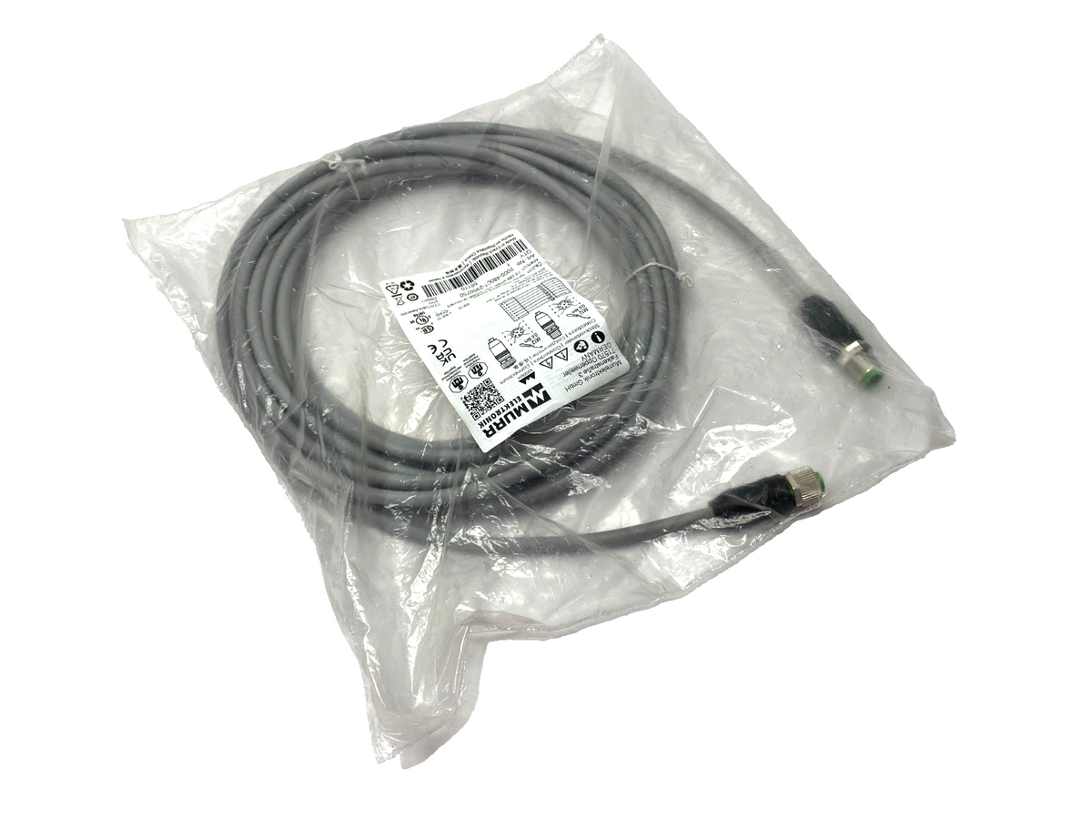 7000-48001-2950750 | Murrelektronik Double End Connector Cable M12 M/F 8-Pole 7.5m - New - Maverick Industrial Sales