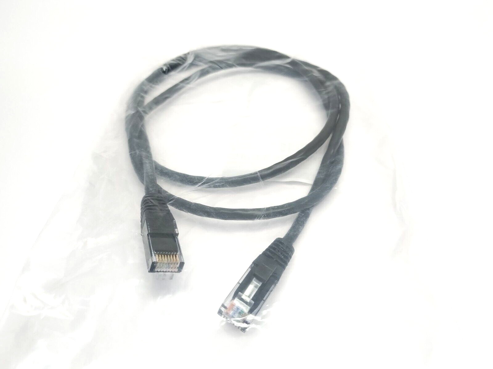 C2G 00402 CAT5E Snagless UTP RJ45 Network Patch Cable 4FT, Black, LOT OF 2 - Maverick Industrial Sales