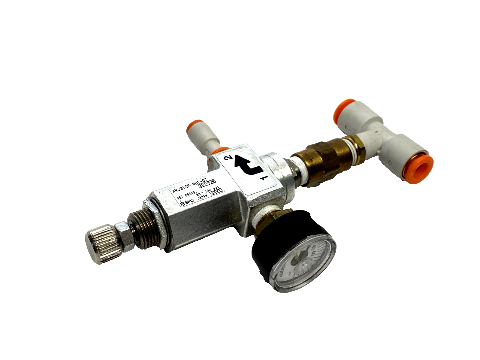 SMC ARJ310F-N01-07 Miniature Pneumatic Regulator Valve - Maverick Industrial Sales