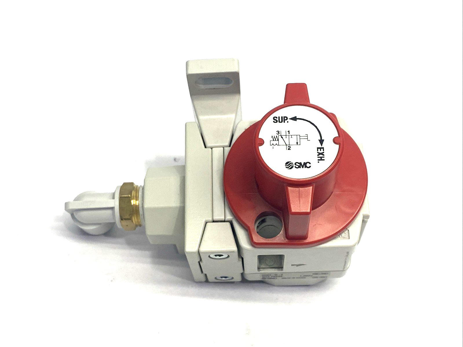 SMC VHS30-03-D 3-Port Pneumatic Pressure Relief Hand Valve - Maverick Industrial Sales