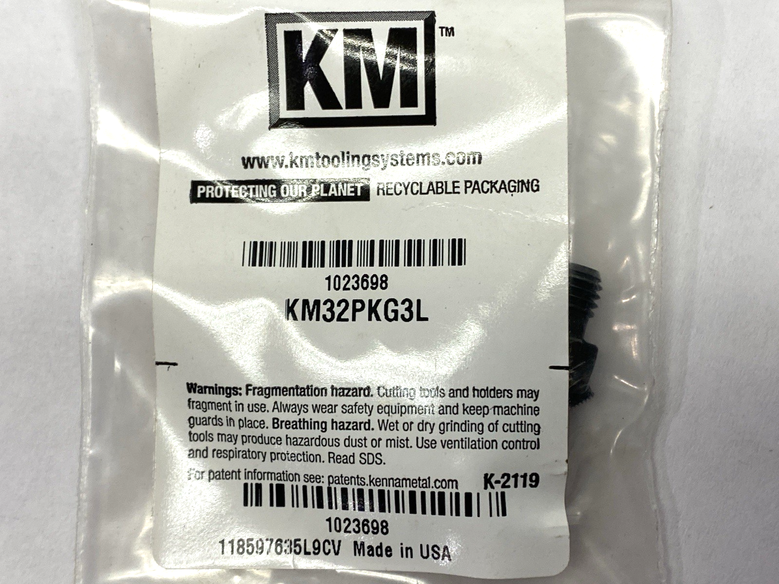KM32PKG3L | Kennametal Clamping Unit Rebuild Kit - New - Maverick Industrial Sales