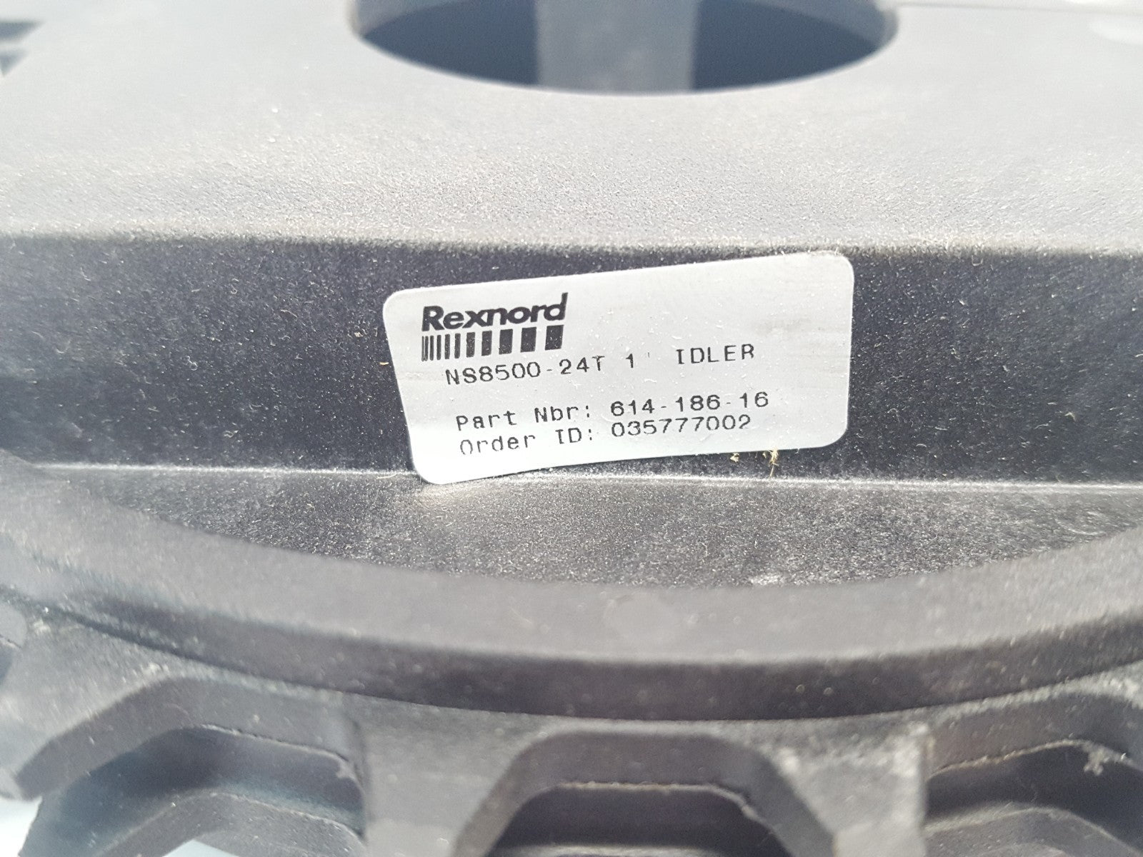 Rexnord NS8500-24T 1-3/4IN I PA Molded Nylon Split Sprocket 1-3/4" Bore Idler - Maverick Industrial Sales